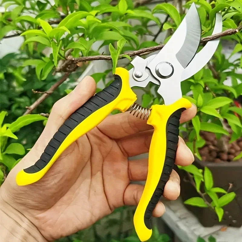 Stainless Steel Professional Gardening Shears Pruning Branches Fruit Trees Flowers Household Pruning Tools Shears