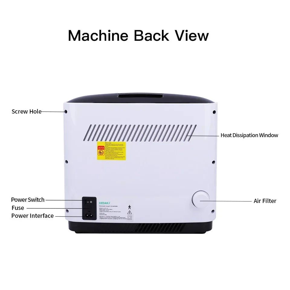 Oxygen Machine Veterinary Household Cash Commodity 1-7L Pet Oxygen Generator Animal