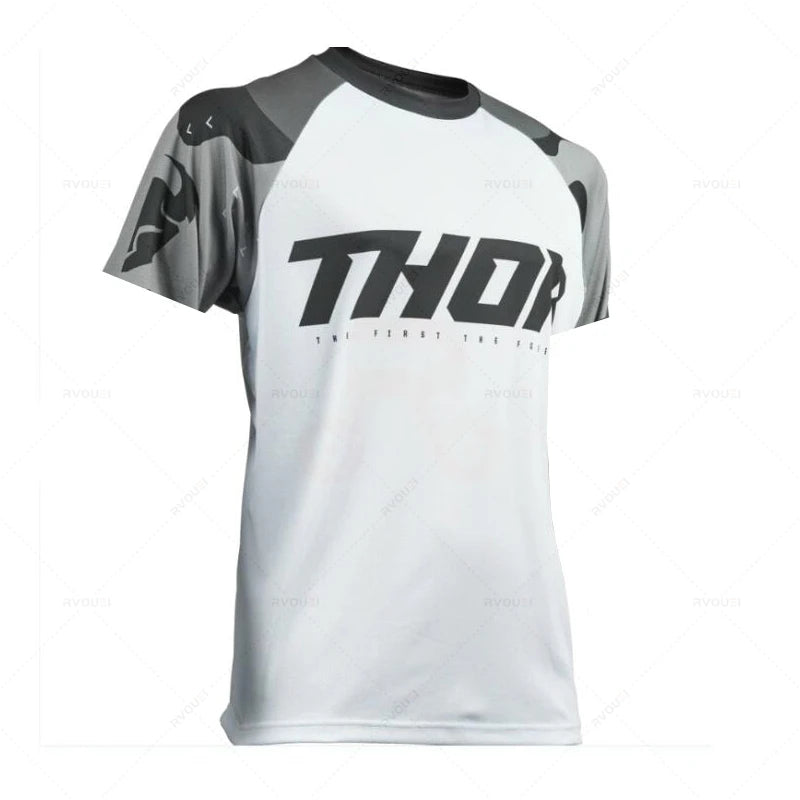 Cross Country Racing Mountain Bike Jersey Short Sleeve Downhill T Shirt Poc MTB Shirt Offroad MX Enduro Bicycle Jersey Motocross