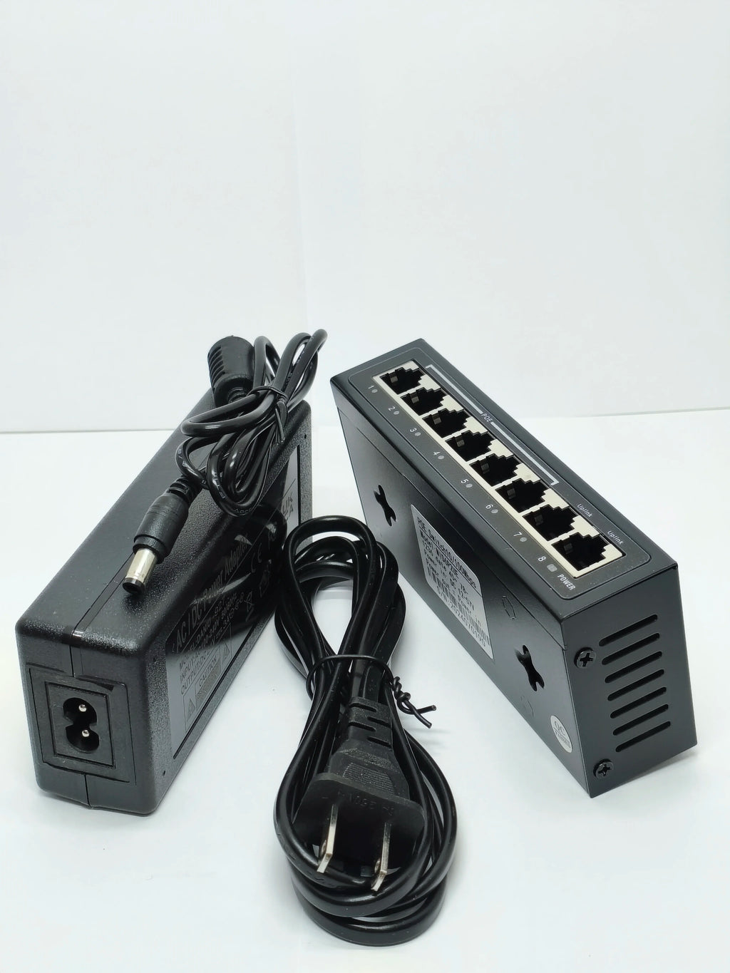 24V 72W 8 Ports 6 PoE Passive PoE Switch Injector for UBNT AP UAP AC LITE LR