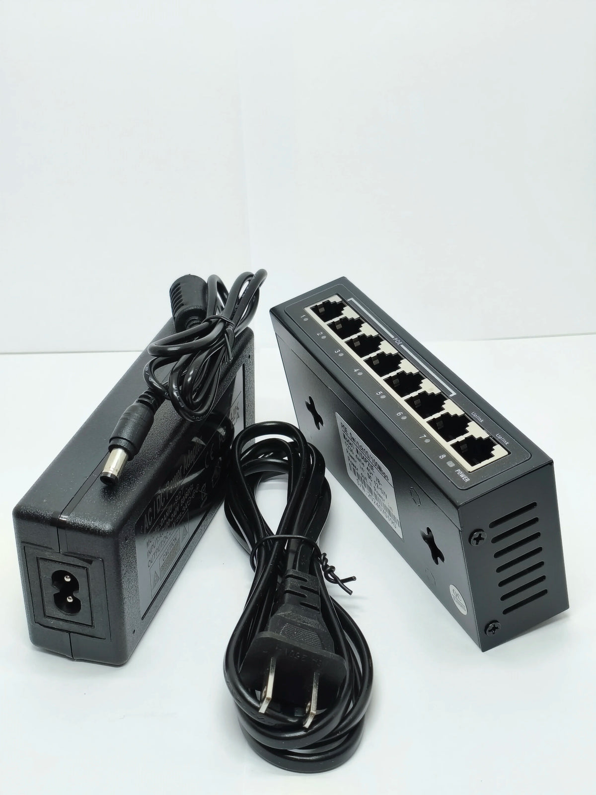 24V 72W 8 Ports 6 PoE Passive PoE Switch Injector for UBNT AP UAP AC LITE LR