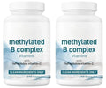 Methylated B Complex Capsule 240 Count Support Energy Generation & Neurological Health — Methylfolate B12,Thiamine and Vitamin C