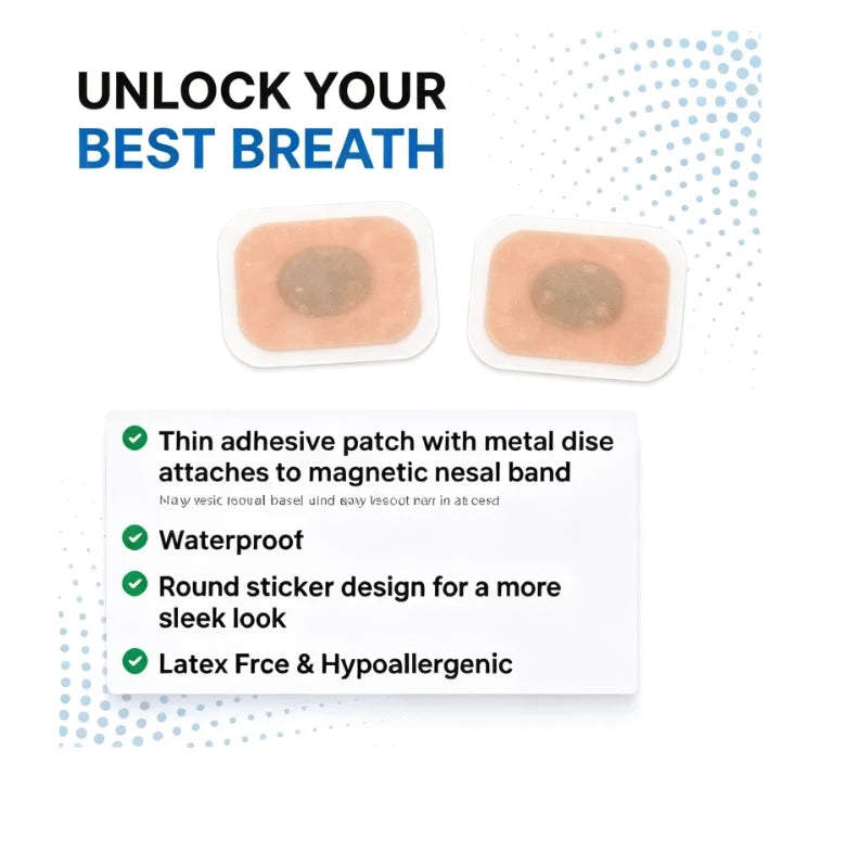 Physical Nasal Dilator Set – Anti‑Snoring Nose Clips with Strips, Widen Nasal Passages & Boost Airflow, Enhance Sleep Quality at Night