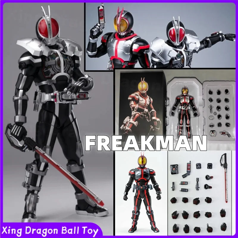 FREAKMAN Model Kamen Rider 555 SHF Base Version / Accel Version / Night Version Faiz 1/12 Action Figures Gifts Toys Collection