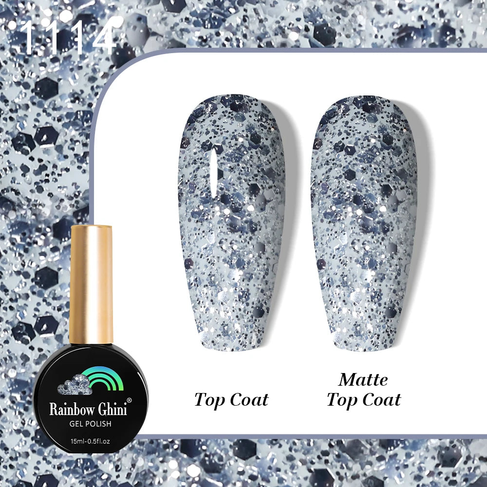 RG 15ML HEMA&TPO FREE Summer Series Fluorescent Gel Polish in Sporty Style Y2K Nail Polish Suitable for Parties Nail Art UV Gel