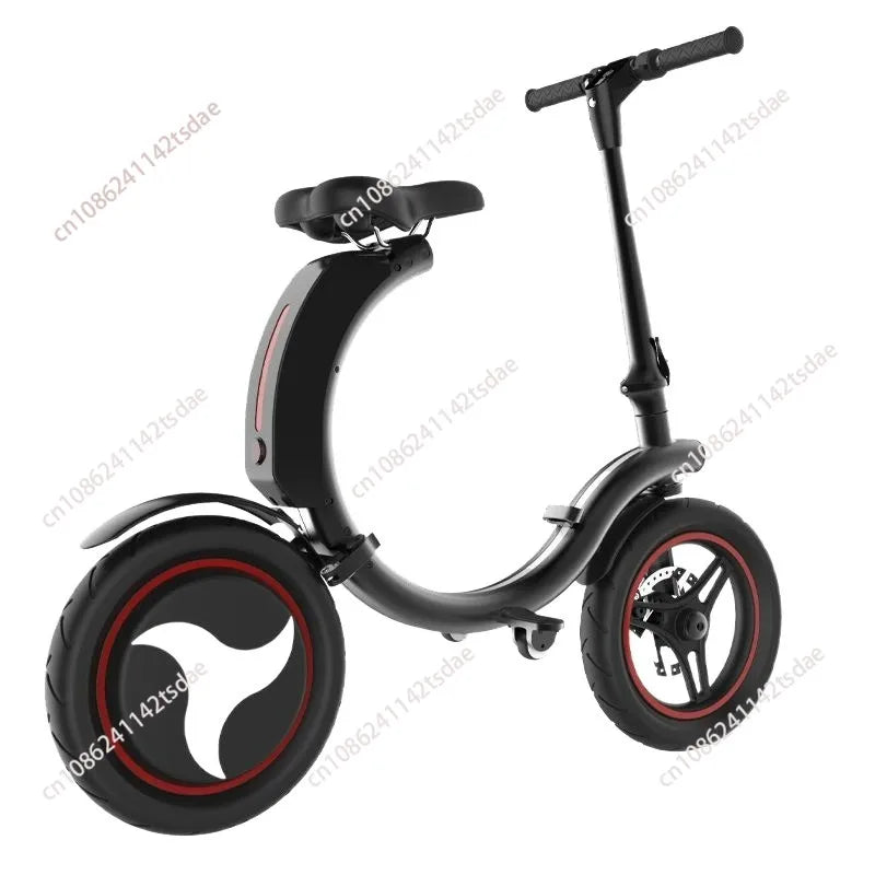 Folding Electric Bicycle Lightweight Portable Lithium Battery Power Assist Bike Men Women Daily Commuting Cross Border E-bike