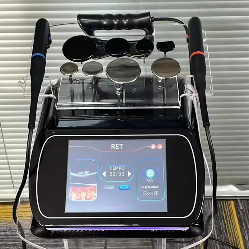 2026 3 in 1 448KHZ RF Tecar Therapy RET CET Diathermy Body Sliming Machine Pain Relief Skin Tightening INDIBA Deep Care 2025