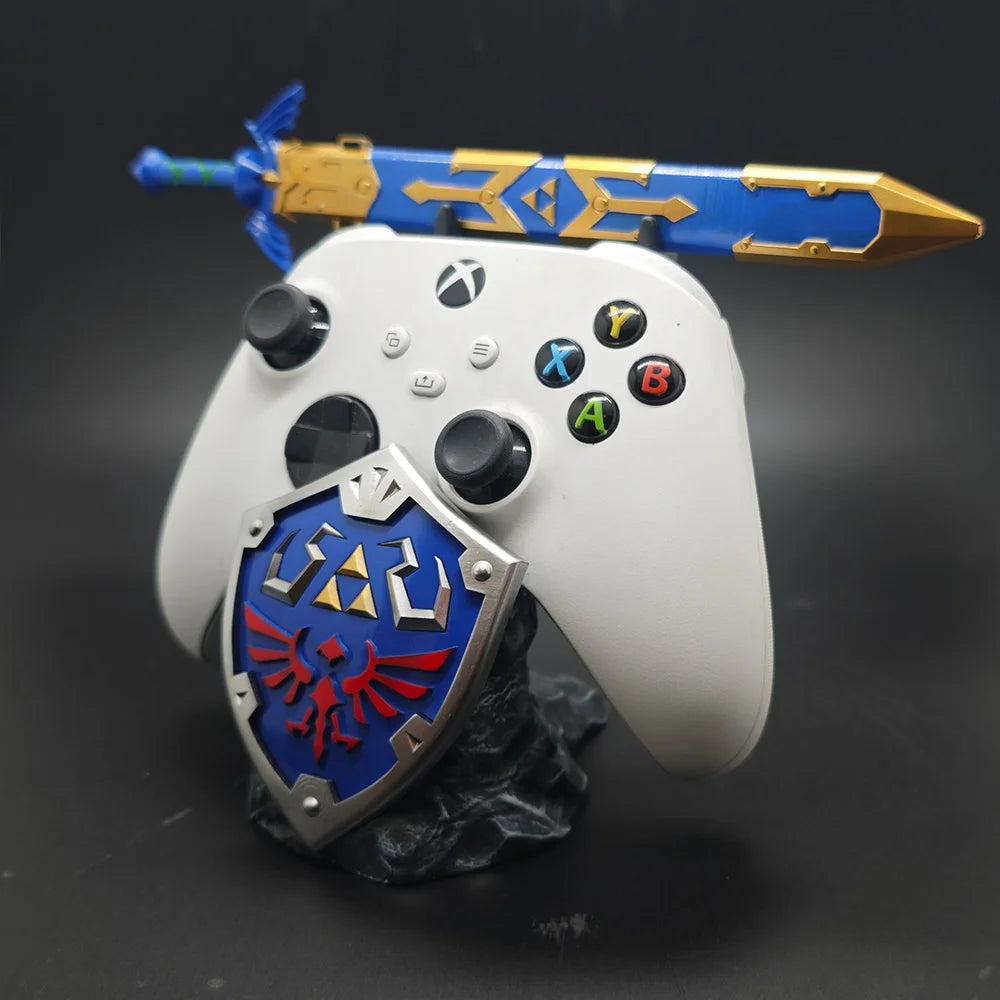 Anime Zelde Link Master's Sword Theme Game Controller Bracket Suitable PS4 PS5 Xboxs Desktop Decoration Game Accessory Gifts