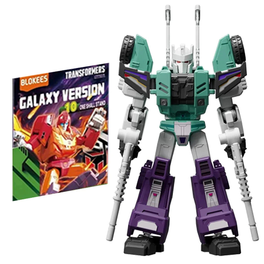 Blokees Transformers Galaxy Version Vol.10 Blind Box Collectible Movable Models Galvatron Scorponok Sixshot Assembled Model Toys