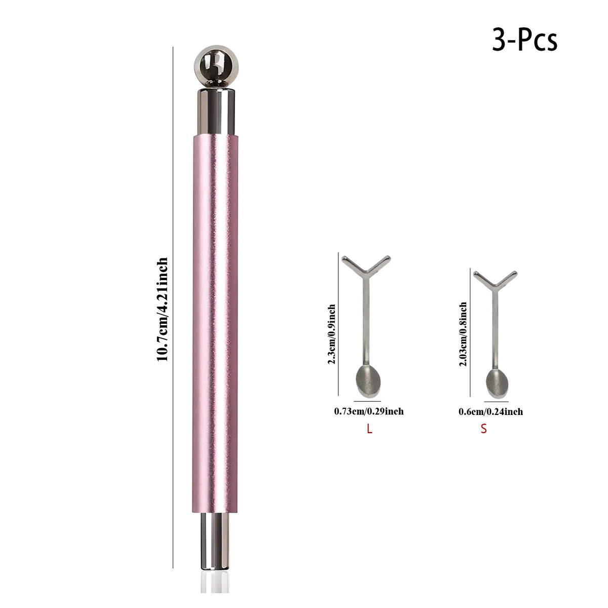 Pro Cat Eye Nail Magnet Kit — Dual-Tip Wand, Round Beads & Y/Rabbit Stencil. DIY Multi-Style Cat Eye Nails Made Easy.