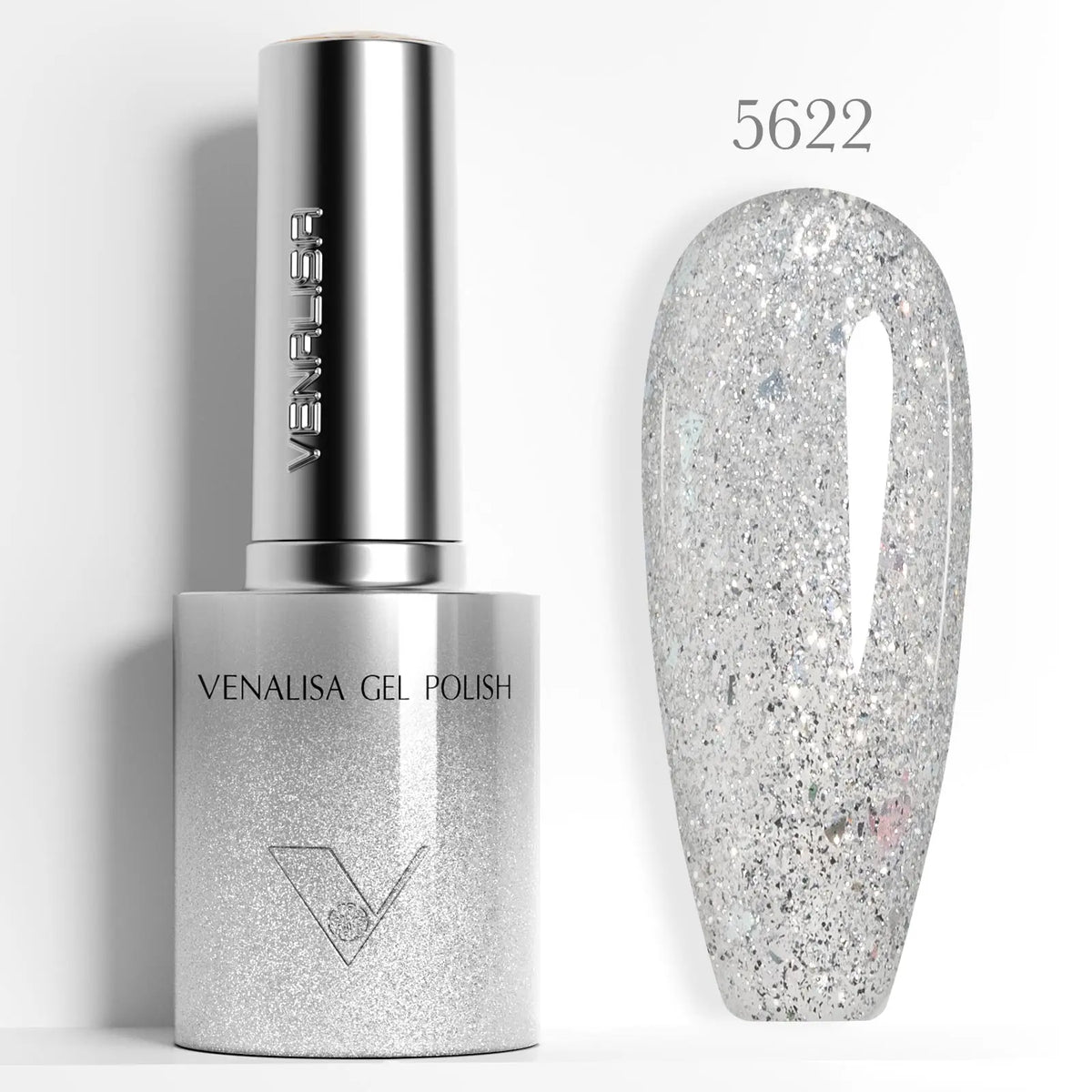 10ml Venalisa Hema Free TPO Free Gel Nail Polish Christmas New Year Soak Off Glitter Red Colors Cat Eye Magnet Nail Gel Polish