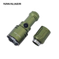 Niwalker N50S Long Range Compact EDC Flashlight 1750Im Led Rechargeable Light Mini Flash Light