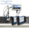 DCODE 170PLUS 7-inch IPS TIJ Industrial Online Inkjet Printer 12.7mm Text QR Barcode Batch Number Logo Date Label Glass Printer