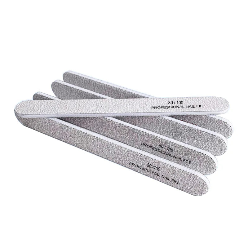 1000Pcs Large Nail File Nail  File for Manicure Buffering Pedicure Care