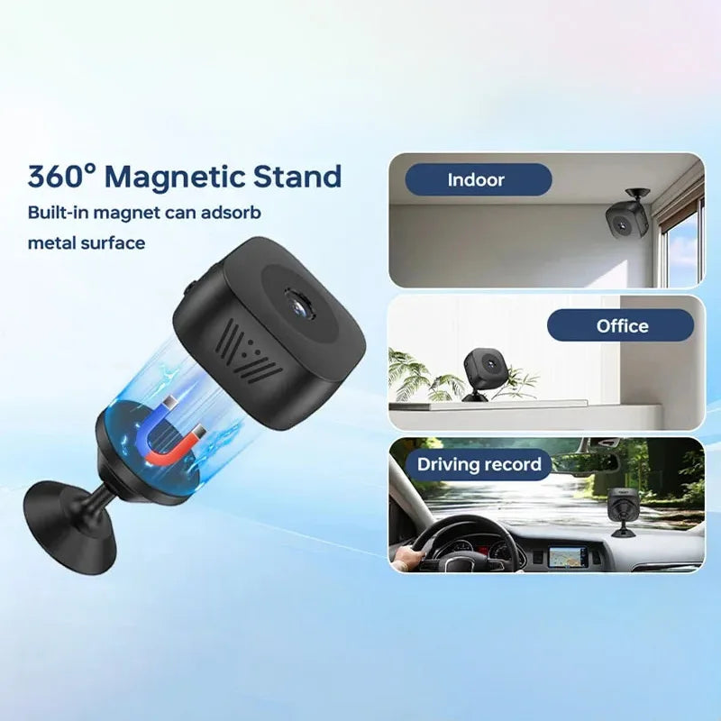 Lenovo 4K Full HD Wifi Smart Camera Mini Security Surveillance Camera Dual Way Audio Motion Detection Infrared Night Vision Cam
