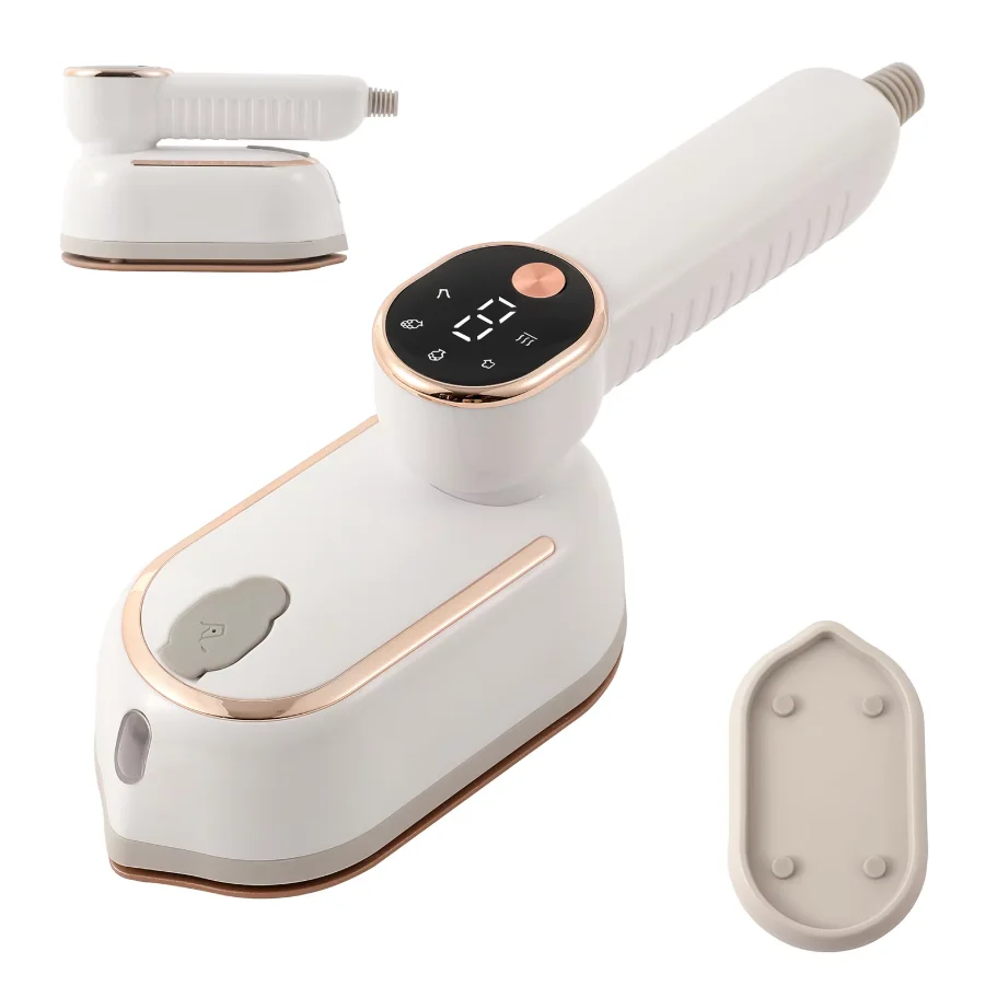 Handheld Portable Mini Steam Iron with Four Temperature Control High-Power Rotating Ironing Machine for Fabric Care