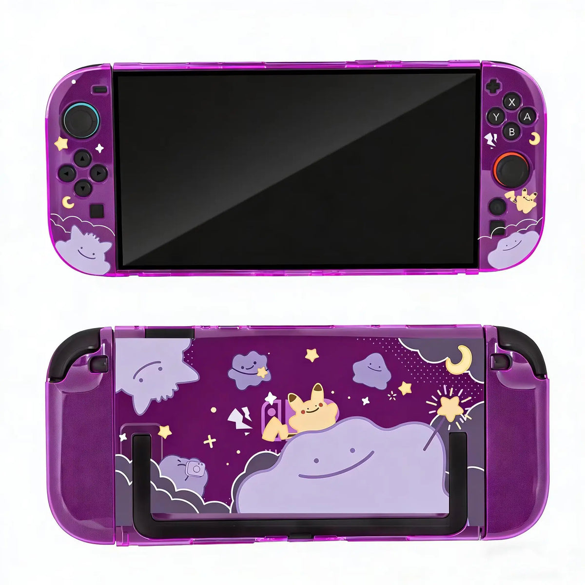 Switch Ns2 Hard Shell Protective Case For Cute Anime Character Pattern Handheld Game Console Accessories Periphery Joystick Cap