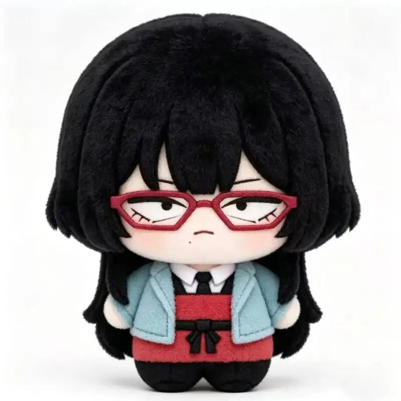 10cm Anime Smoking Behind The Supermarket With You Plush Sasaki Yamada Tayama Nishizono Plush Pendant Cute Doll Toy Fans Gift