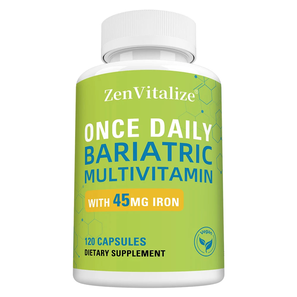 Once Daily Multivitamin Capsule with 45 Mg of Iron, Easily Absorbed, Dietary Supplements