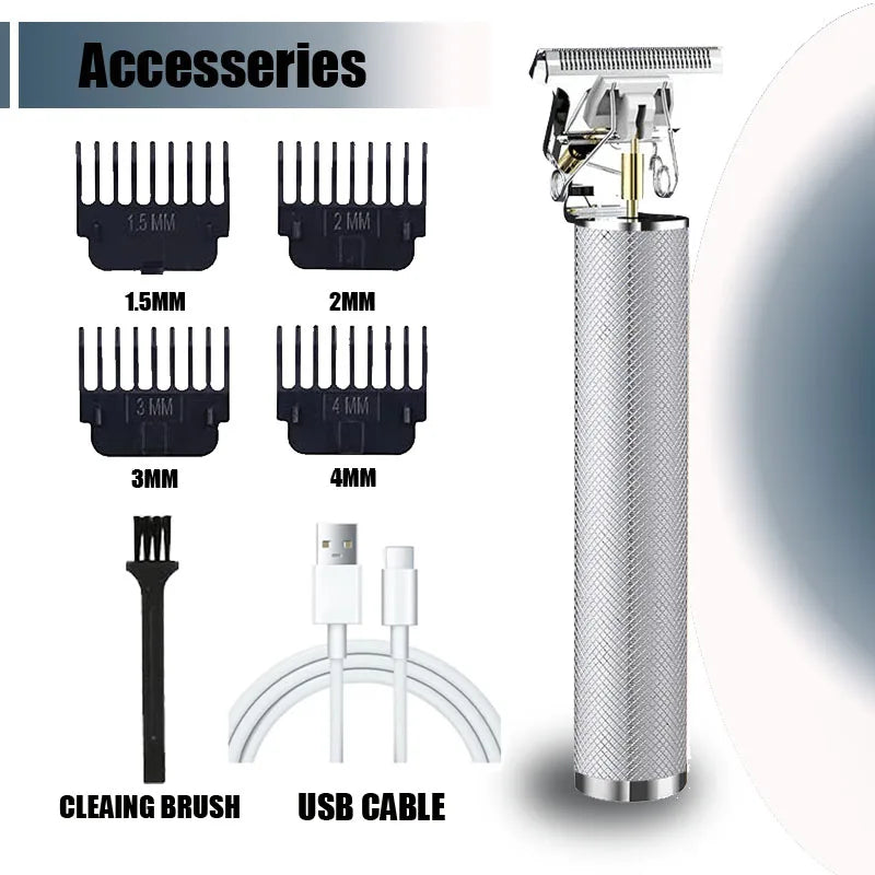 T9 Professional Hair Clipper/Accessories for Men | USB Fast Charging | Beard/Body/Hair Trimmer | Precision Electric Shaver