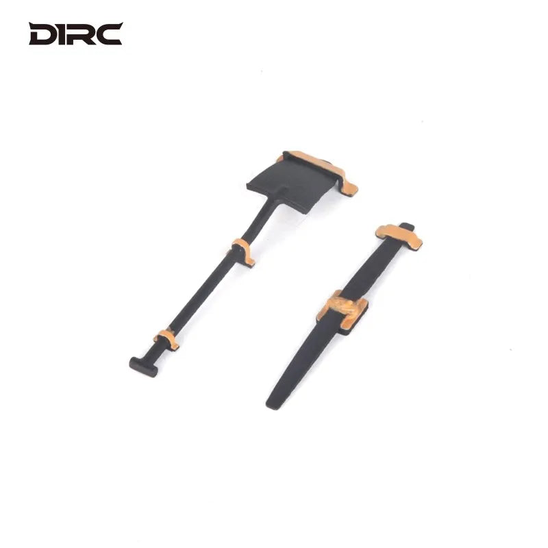 D1RC 1:10 Camel Cup Simulation Climbing Car Shell Simulation Component Model Mood Decoration Shovel Steel Plate
