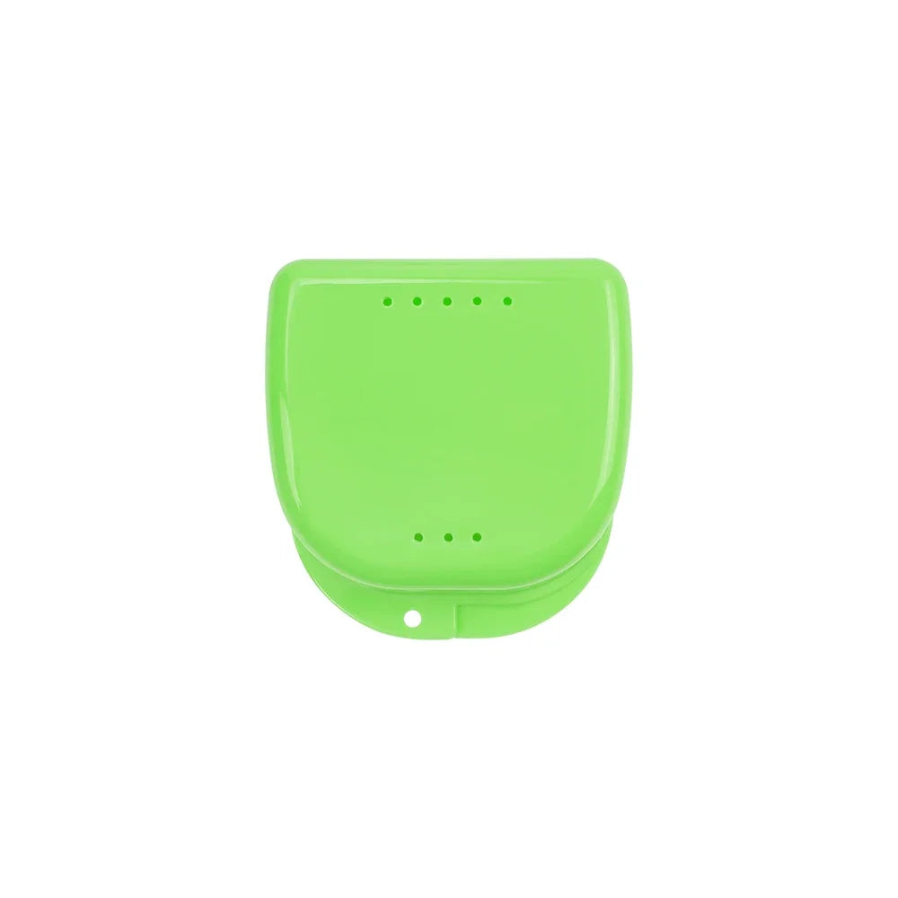 30Pcs New Plastic Tray Box Dental Orthodontic Retainer Box Case Plastic Teeth Container Denture Box False Teeth Protective Case