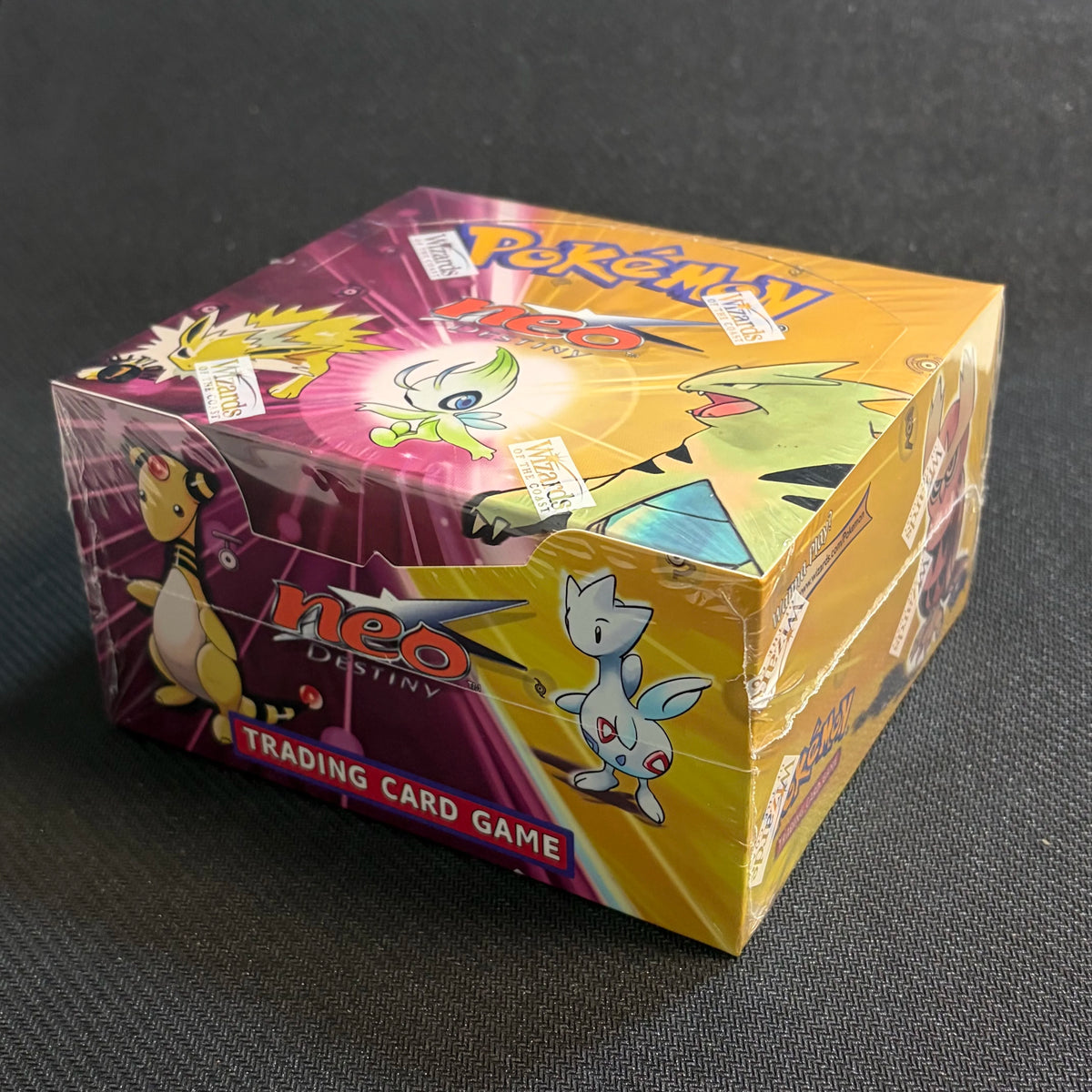 1999-2002 PTCG BOOSTER BOX Unopened Base Set(BS/Rocket(RO/Destiny(N4/Fossil(FO)/Jungle(JU Art Varia PKM Collection Proxy Card