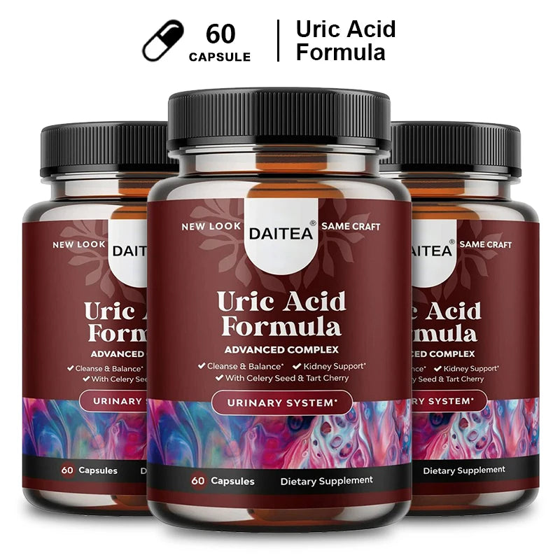 Uric Acid Formula - Kidney Cleanse Uric Acid Support, Joint Supplement, and Improves Immunity Supplement