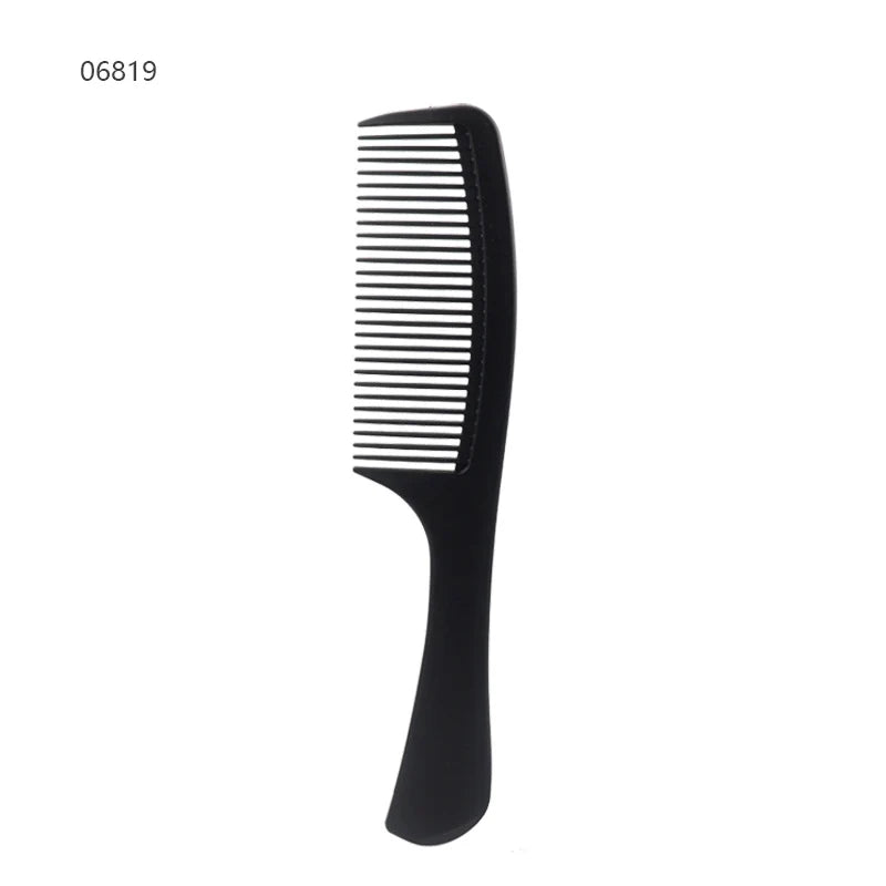 14Styles Hairdressing Carbon Comb for Haircut Barber Anti Static Black Rat Tail Comb Beauty Professional Hair Styling Tools Comb