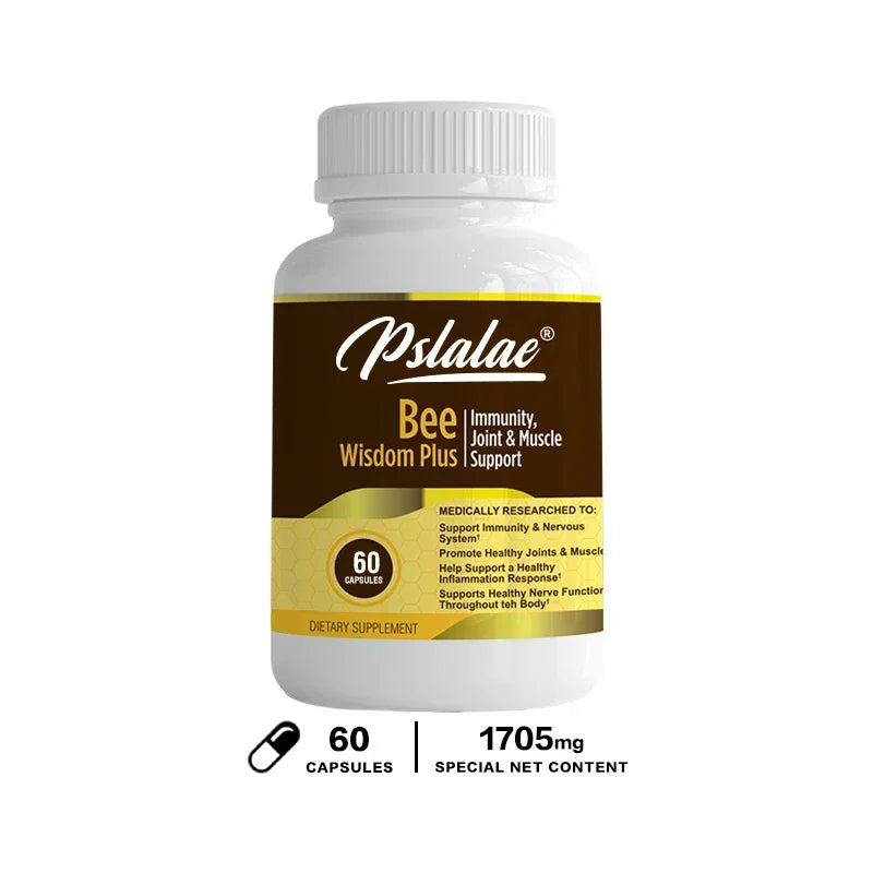 Premium Bee Venom Extract, Anti-Inflammatory Extract, Joint at Bone Supplement 120 Capsules
