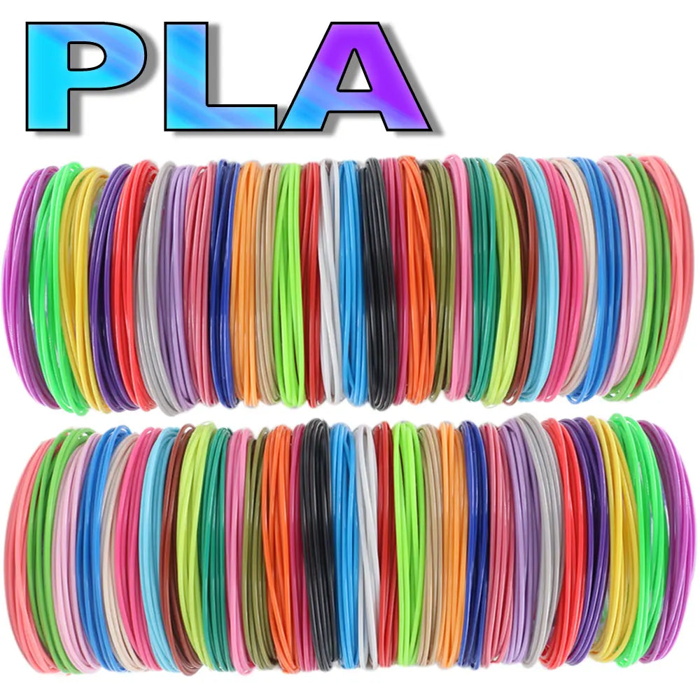 PLA Filament for 3D Pen Printing 10/20/30 Colors Diameter 1.75mm 200M Odorless Safe Plastic Refill for 3D Children Printing Pen