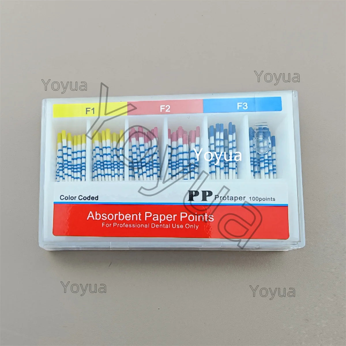 10x100pcs/pack Absorbent Paper Points 02/04/06/F1-F3 PP Endodontics Absorbent Paper Cone Dentist materials Guttahanger