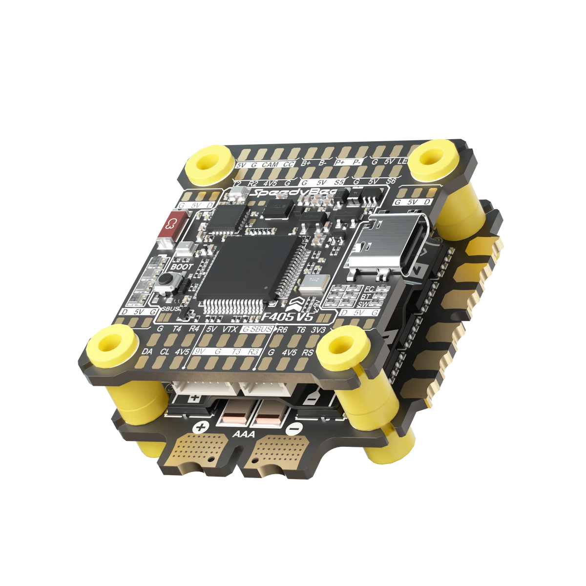 SpeedyBee F405 V5 55A Stack FC OX32 AM32 55A 4in1 ESC For FPV Racing Drones