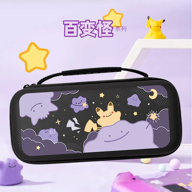 Switch 2 Hard Shell Handheld Storage Bag Ns2 Protective Case Pokemon Pokopia Game Card Box Versatile Anti-Fall Bag For Ns2