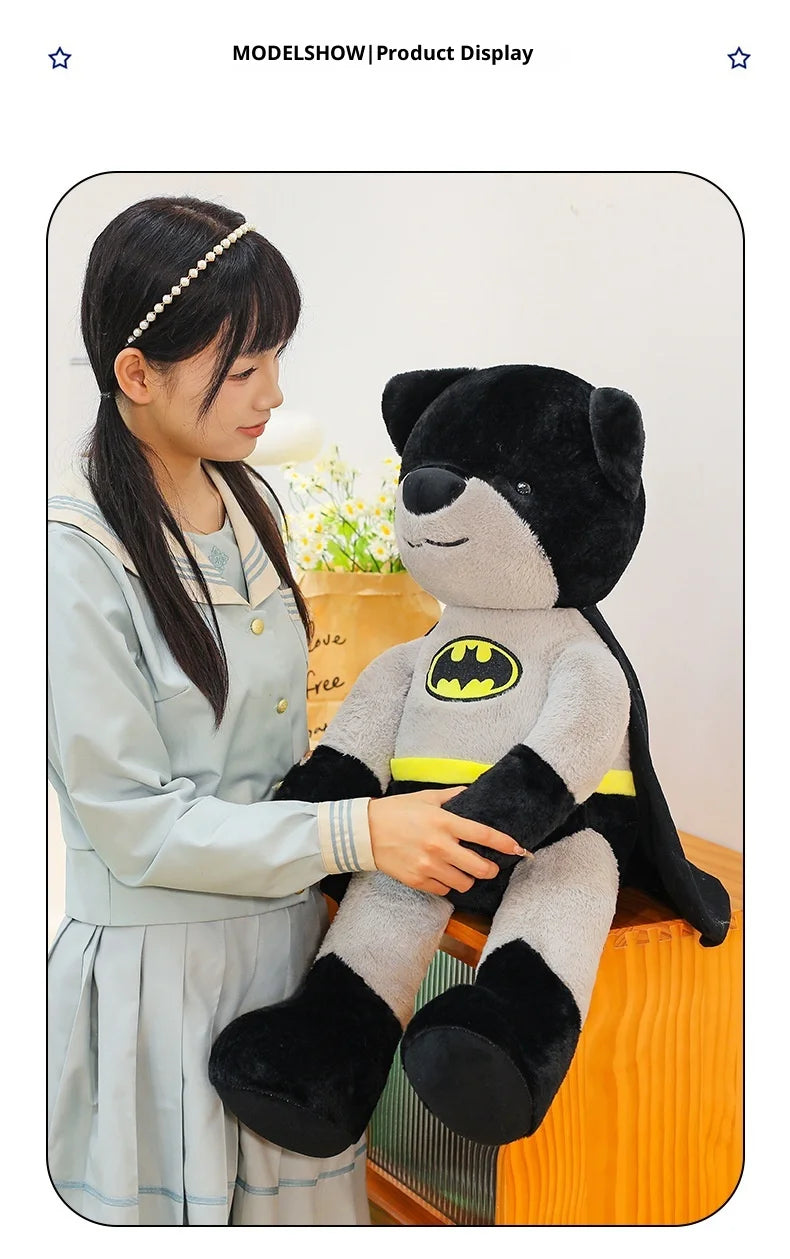 Teddy Bear Plush - Premium Short-Pile Plush with Bunny-Soft Texture, Collectible Stuffed Animal