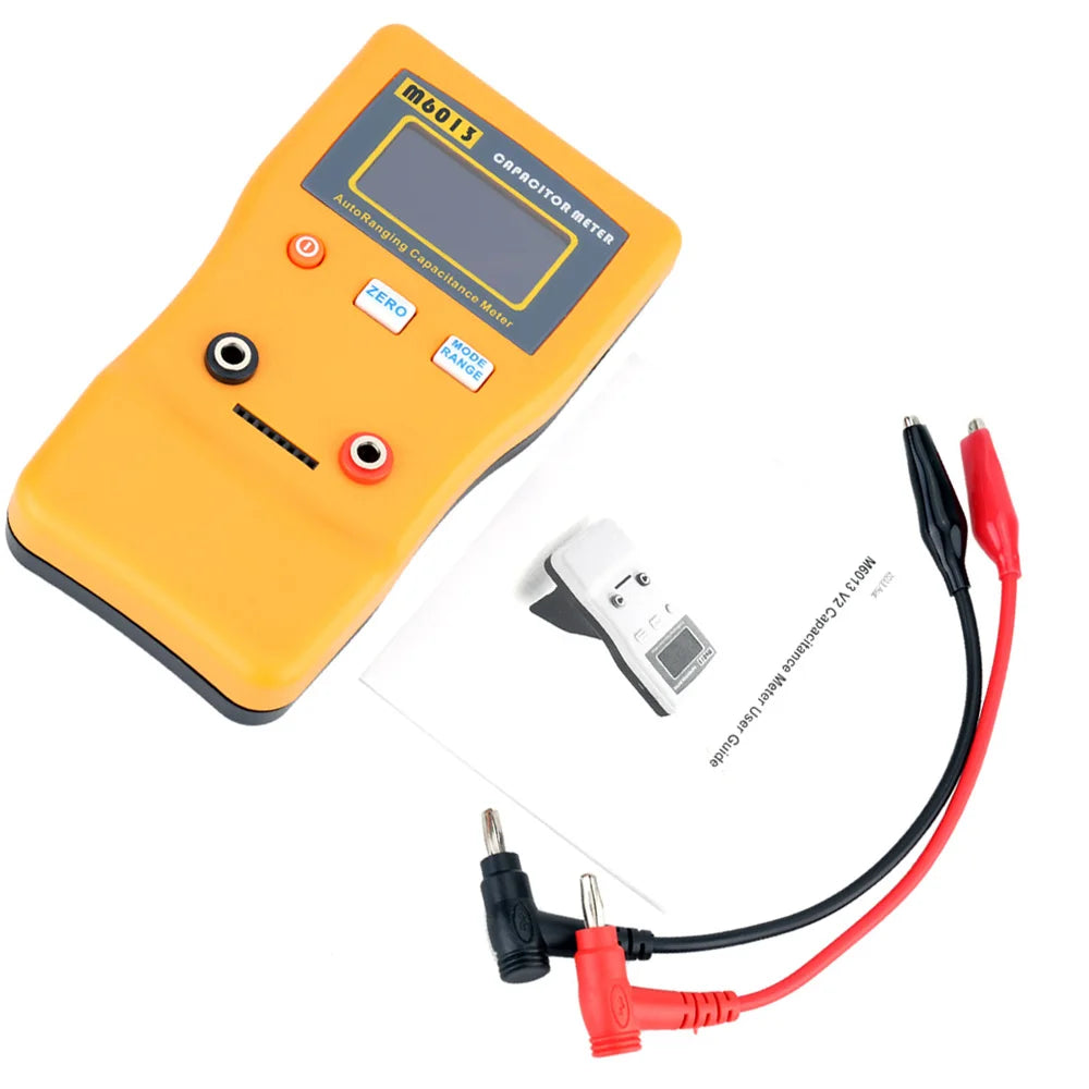 MESR-100/M6013 ESR Capacitance Ohm Meter Professional Capacitance Resistance Capacitor Circuit Testing Device Capacitor Tester