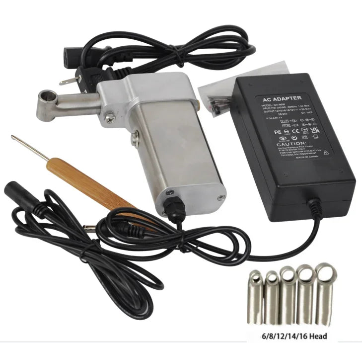 Dreadlocks Machine,Portable Automatic Dreadlock,with 6 Replacement Head6-16mm,Dreadlock Crochet Braiding Making Machine