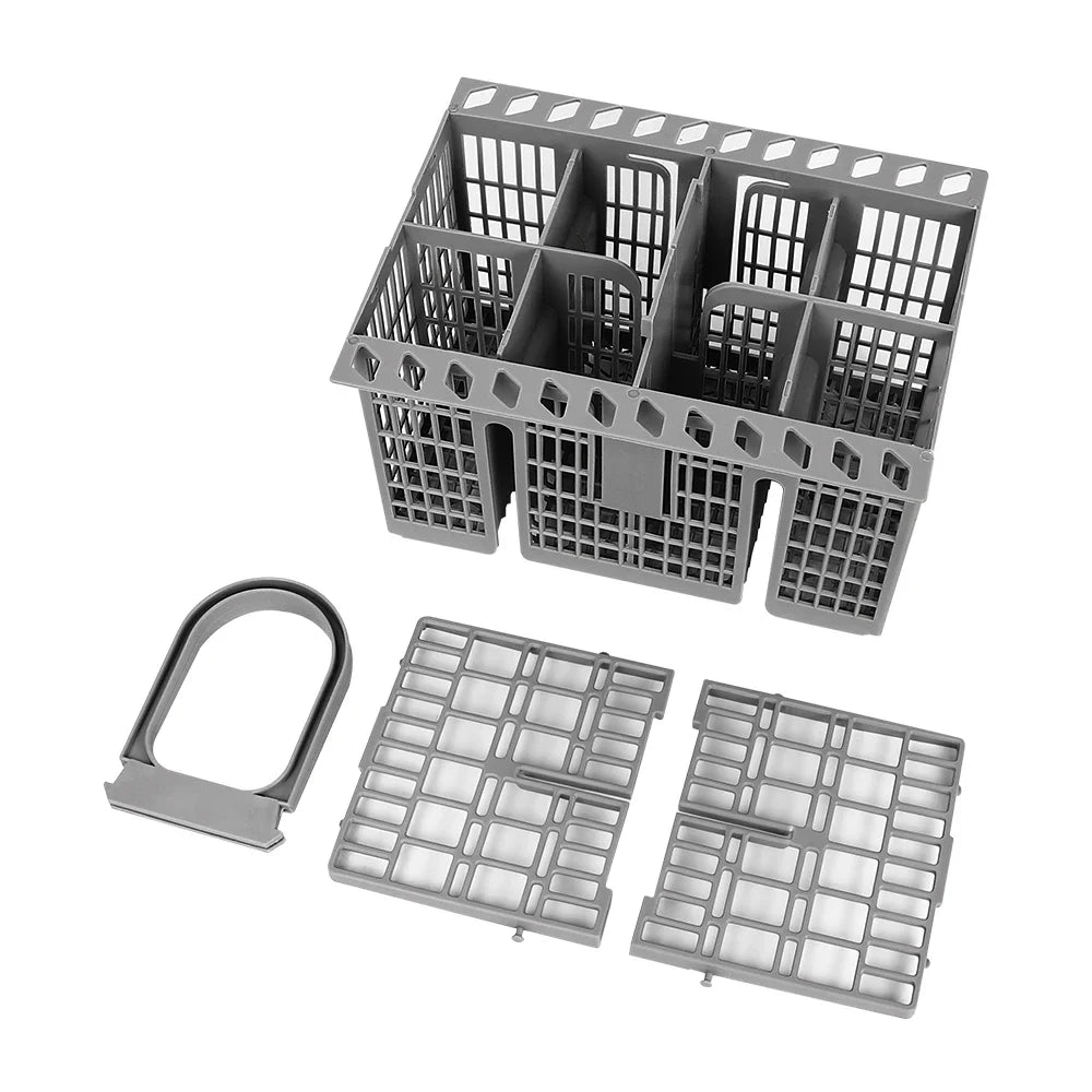 Detachable Dishwasher Cutlery Basket Portable Tableware Fork Spoon Cutlery Storage Kitchen Multifunctional Dishwashing Tools ﻿