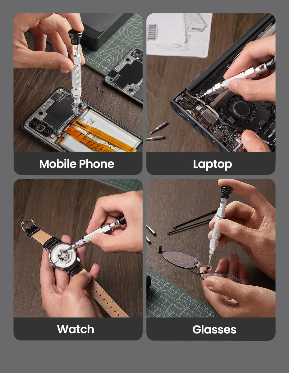 UGREEN 38-in-1 Screwdrivers Precision Screwdriver Set for Phone Computer Watch Laptop Glasses PC Multifunction Disassembly Tool