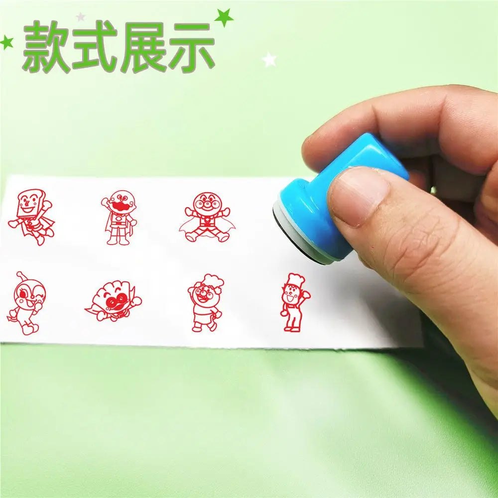 Anpanman Cartoon Stamp Character Anime Merchandise  Customization Seal Gift Color Stamp
