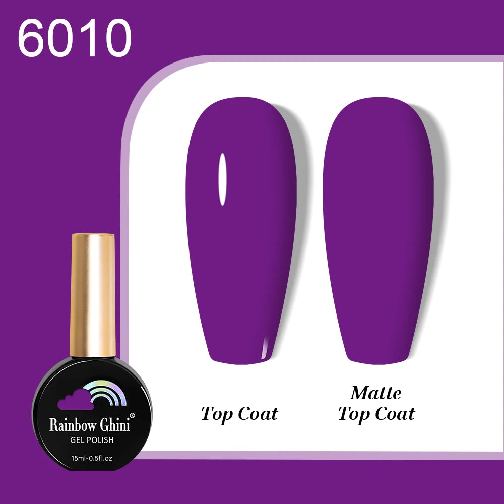 RG 15ML HEMA&TPO FREE Summer Series Fluorescent Gel Polish in Sporty Style Y2K Nail Polish Suitable for Parties Nail Art UV Gel