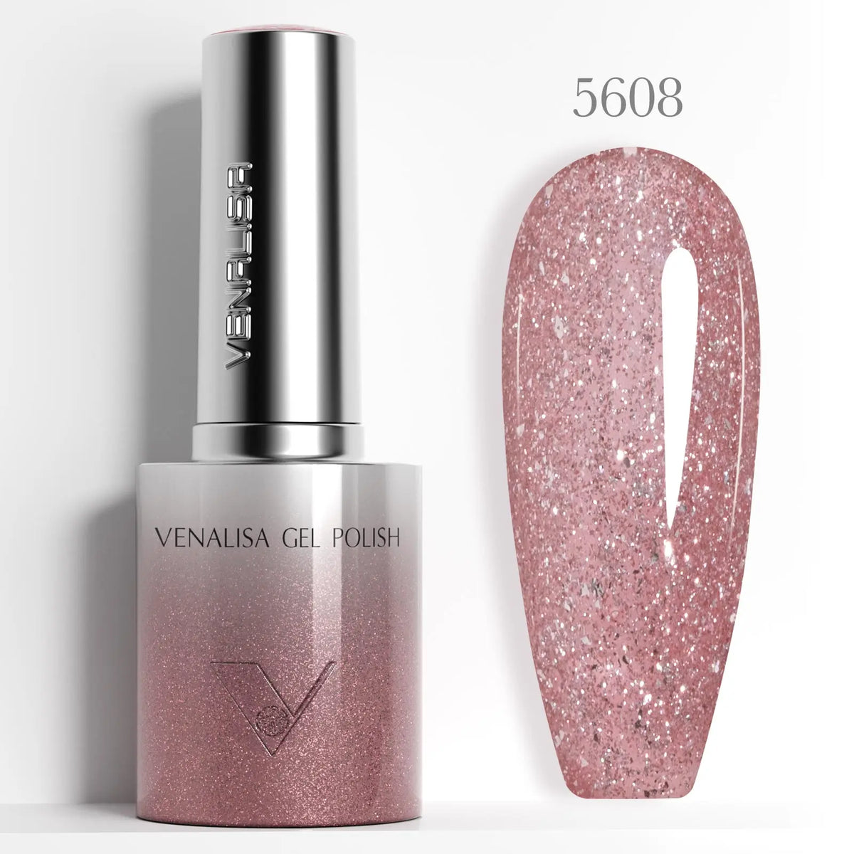 10ml Venalisa Hema Free TPO Free Gel Nail Polish Christmas New Year Soak Off Glitter Red Colors Cat Eye Magnet Nail Gel Polish