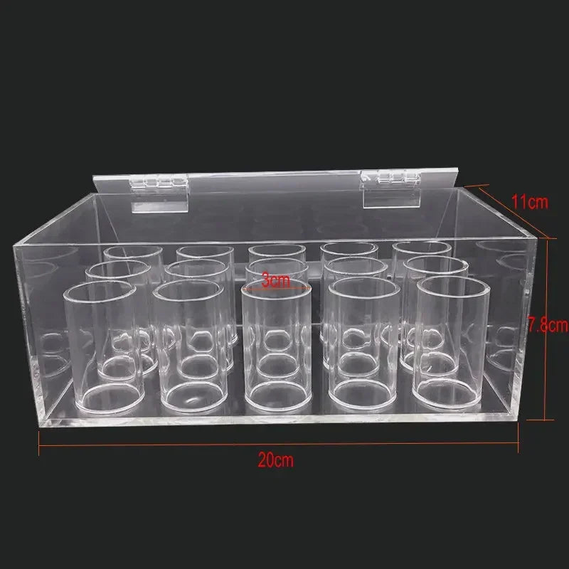 Dental Orthodontics Ligature Ties Holder Organizer Multifunctional Box for Rubber Bands