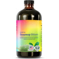 Soursop Bitters Liquid Supplement,Black Seed Moringa Irish Moss Drops for Gut Digestive Wellness Immune Support 473ml Bottle