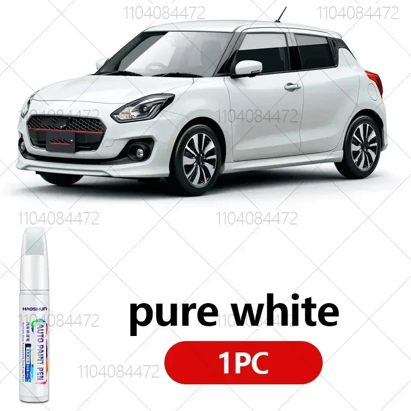 Paint Repair Pen Touch Up Scratch Remover DIY Auto Accessories Black White yellow For Maruti Suzuki Swift 2004-2025 ZC83 ZC33 WB