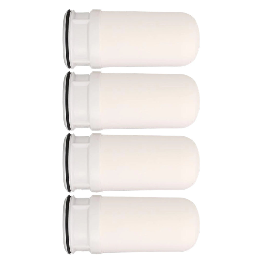4 Pcs Replacement Ceramic Faucet Tap Water Filter Purfier Cartridge Durable Gift for Home Kitchen Housheold Easy to Use