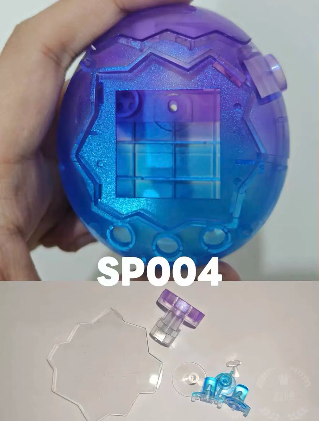 Replacement Shell For Tamagotchi Paradise Spray Painted Custom Finished Diy Housing Protective Cover Gradient Color Full Set