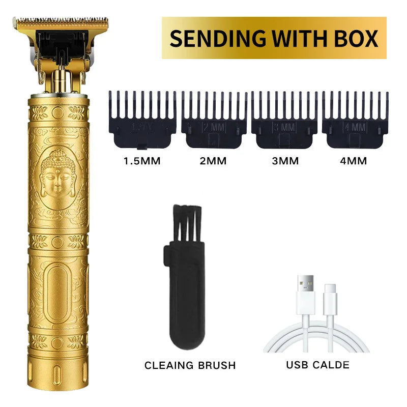 T9 USB Electric Hair Clipper For Men Hair Cutting Machine Rechargeable Man Shaver Trimmer Barber Professional Beard Trimmer