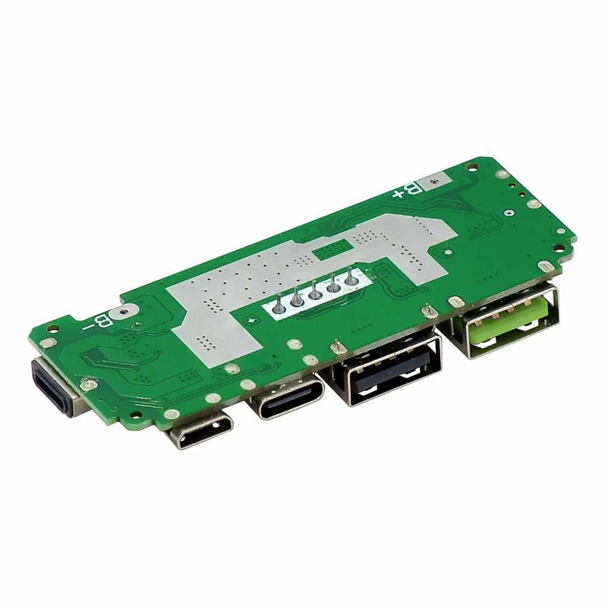 LED Dual USB 5V 2.4A Micro/Type-C USB Mobile Power Bank 18650 Charging Module Lithium Battery Charger Board Circuit Protection
