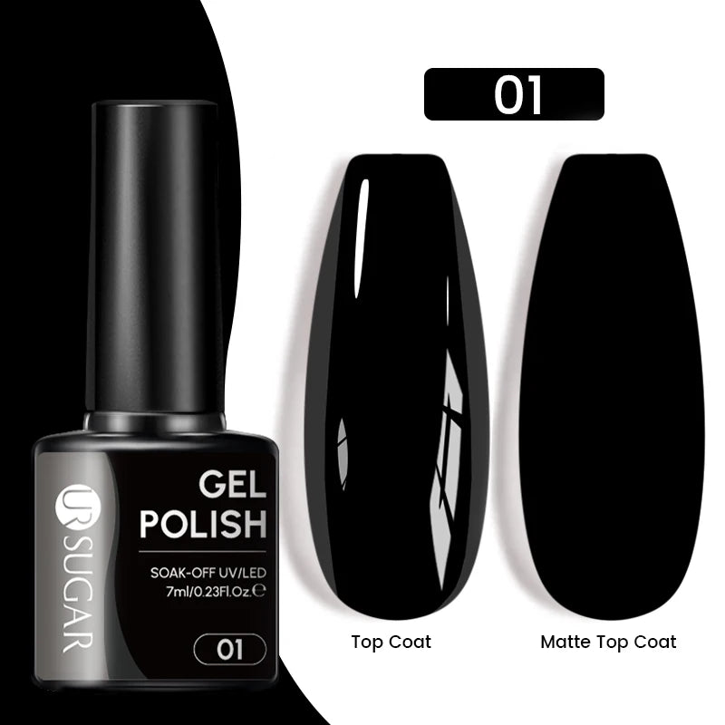 UR SUGAR 7.5ml Reflective Magnetic Gel Nail Polish Glitter Silver Pink Magnet Gel Soak Off UV LED Nail Manicure Varnish UV Gel